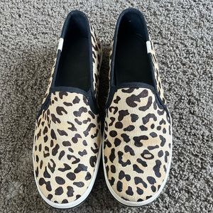 Ked X Kate Spade Leopard Print Slip On